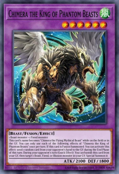 Card Image: Chimera the King of Phantom Beasts