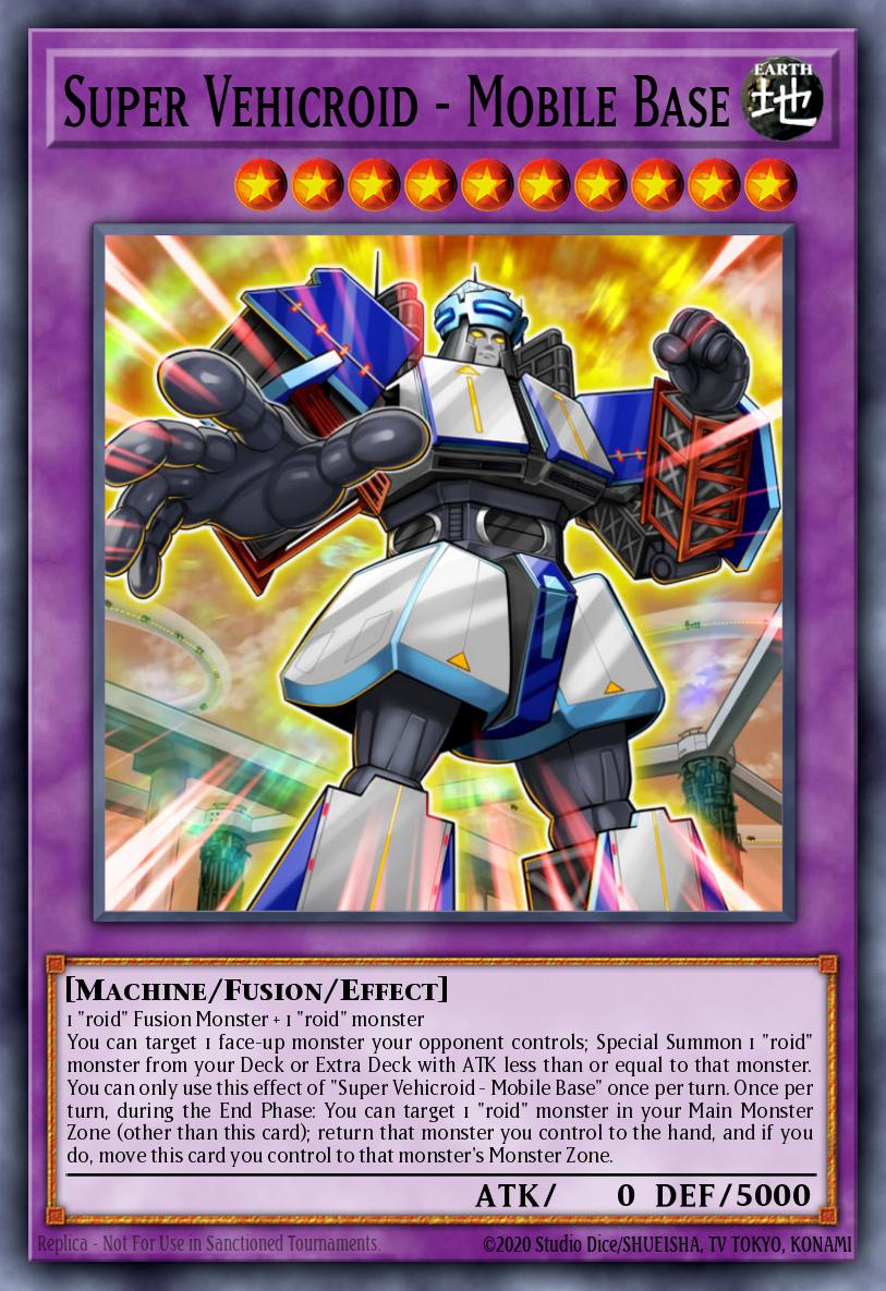 Card Image: Super Vehicroid - Mobile Base