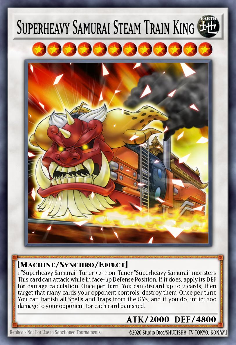 Card Image: Superheavy Samurai Steam Train King