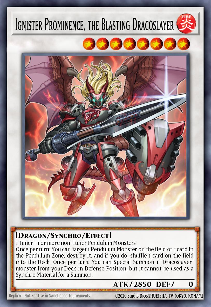 Card Image: Ignister Prominence, the Blasting Dracoslayer