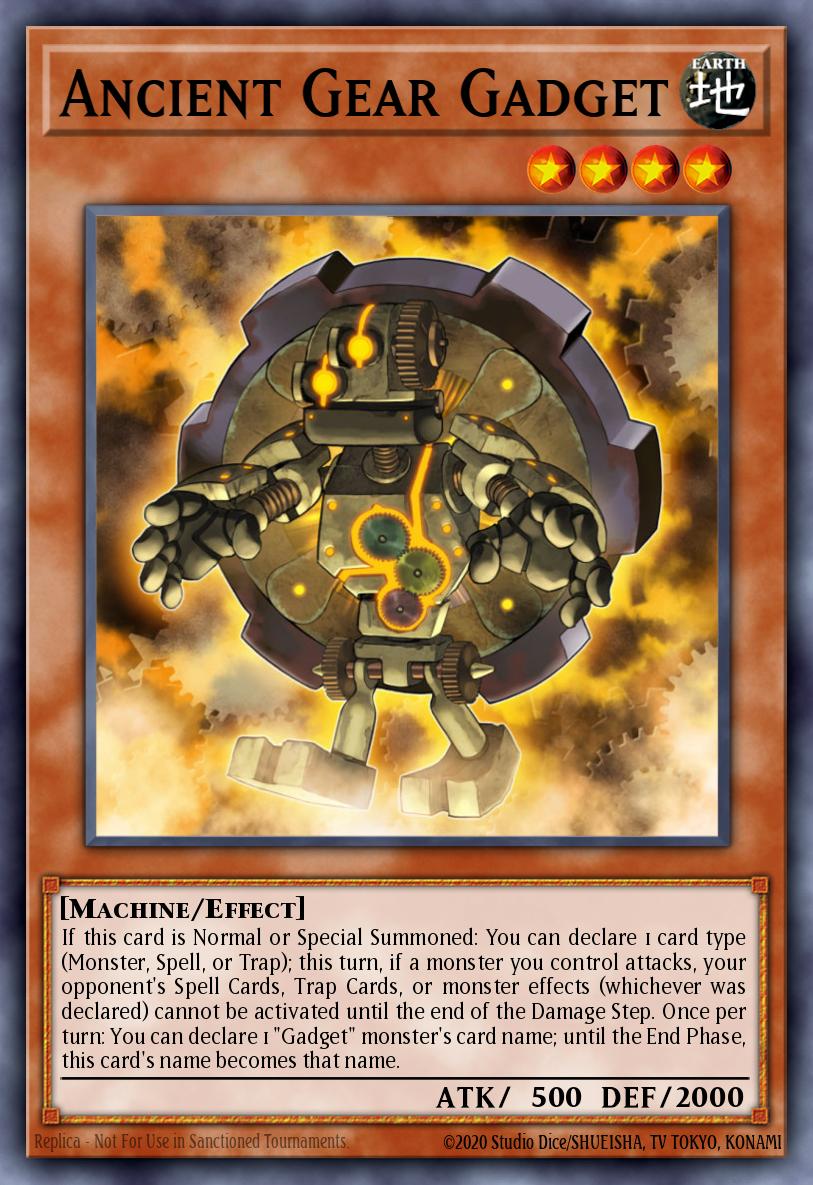 Card Image: Ancient Gear Gadget