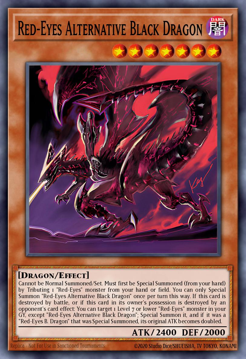 Card Image: Red-Eyes Alternative Black Dragon