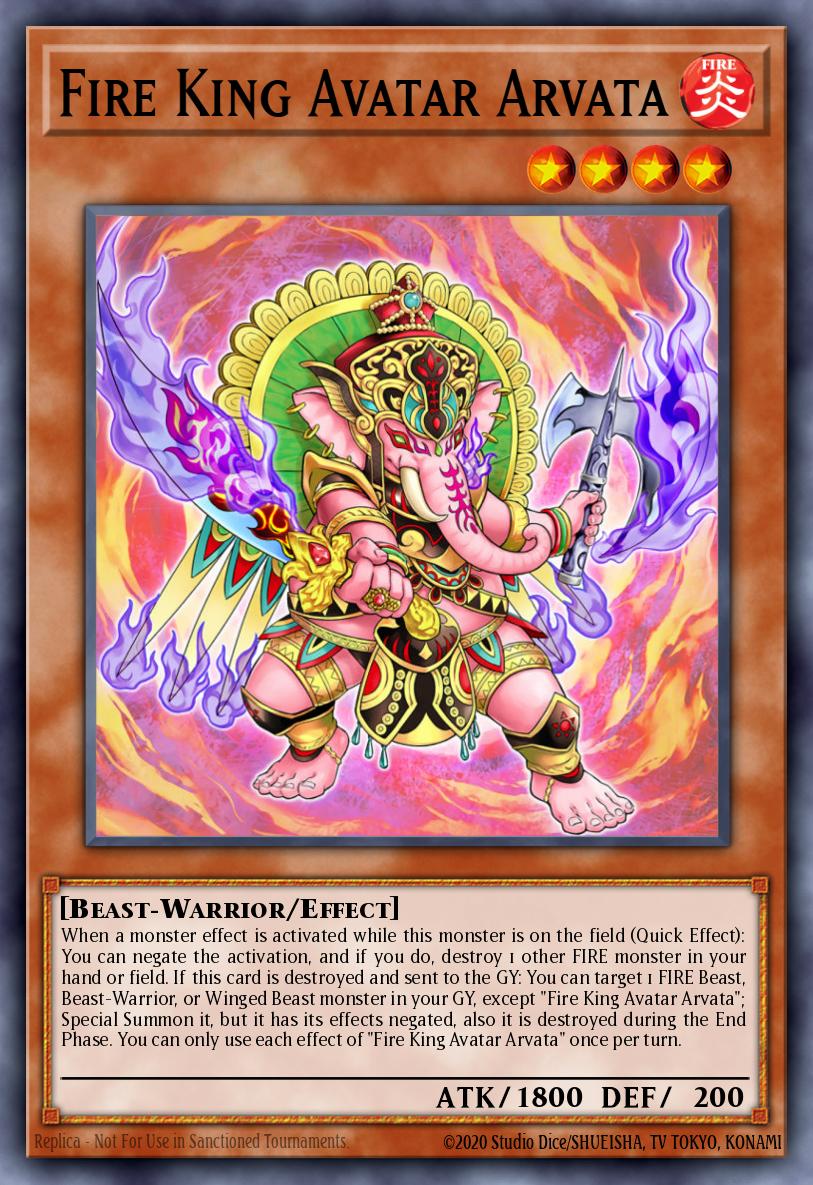 Card Image: Fire King Avatar Arvata