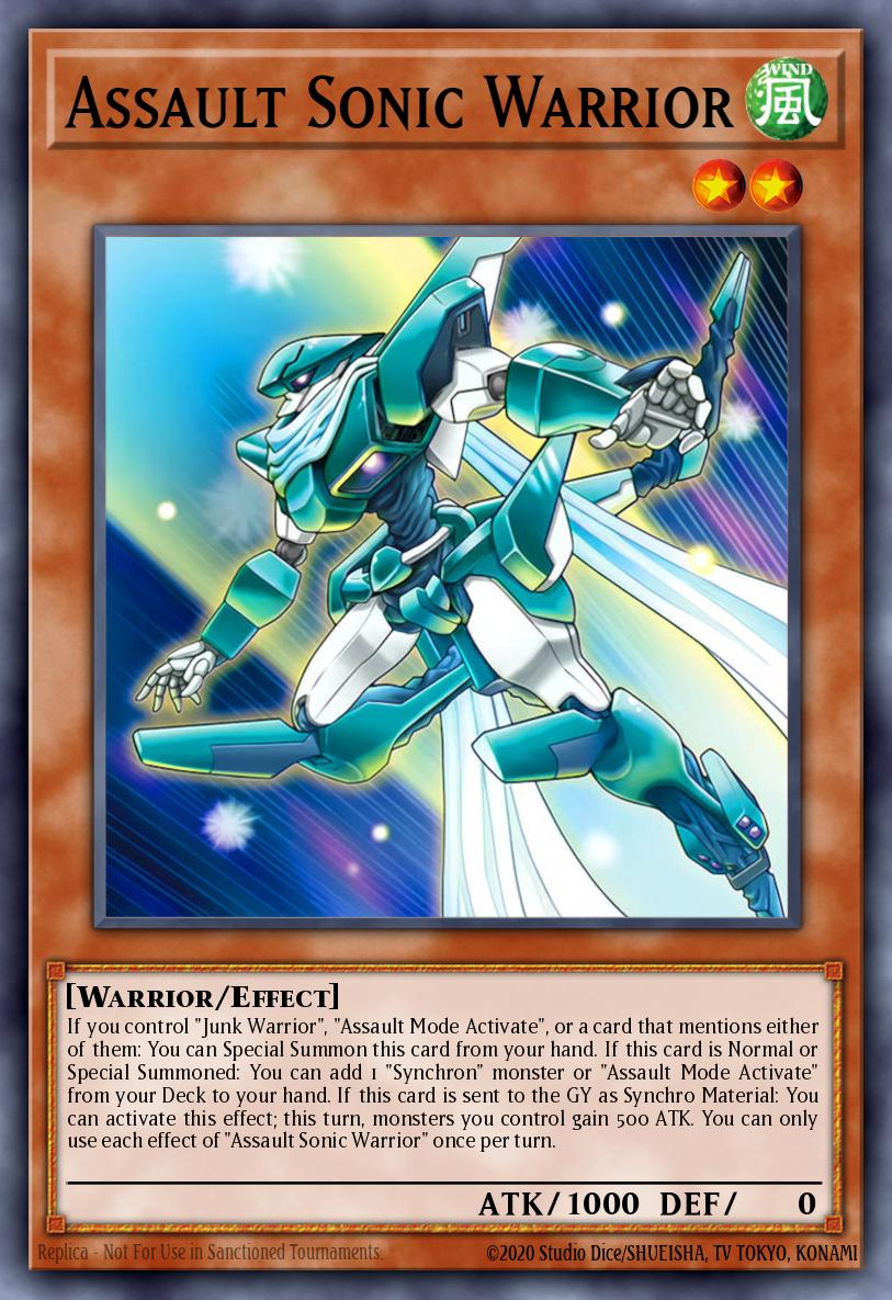 Card Image: Assault Sonic Warrior