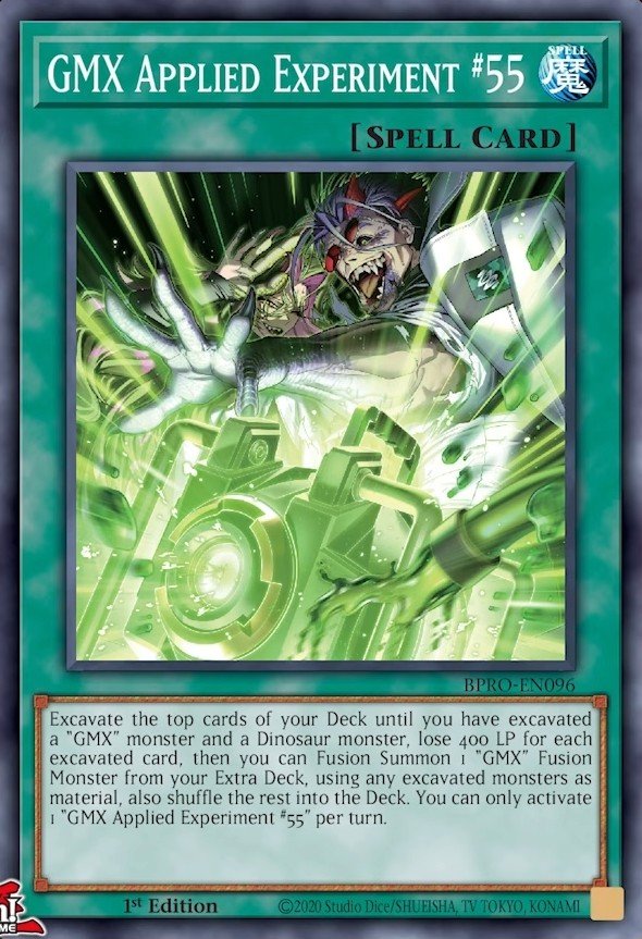 Card Image: GMX Applied Experiment #55