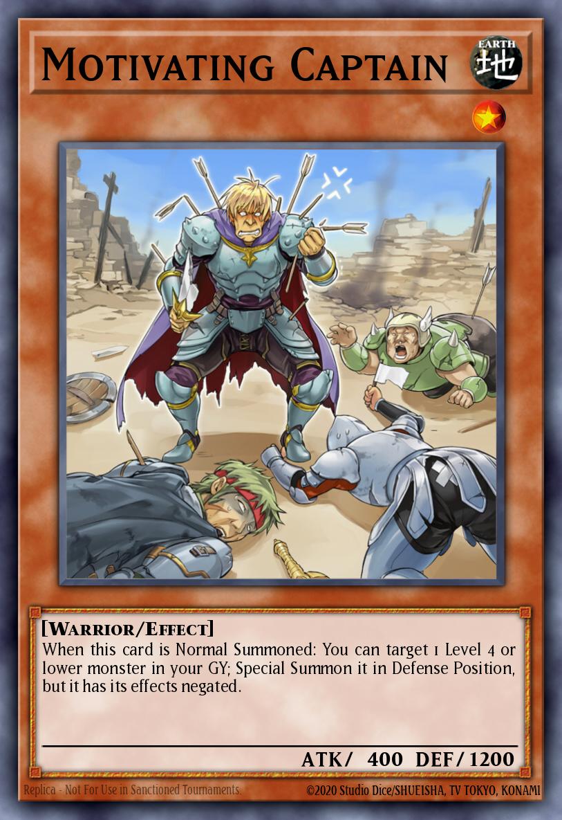 Card Image: Motivating Captain