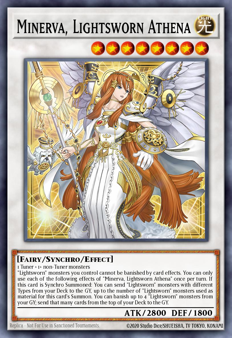Card Image: Minerva, the Athenian Lightsworn