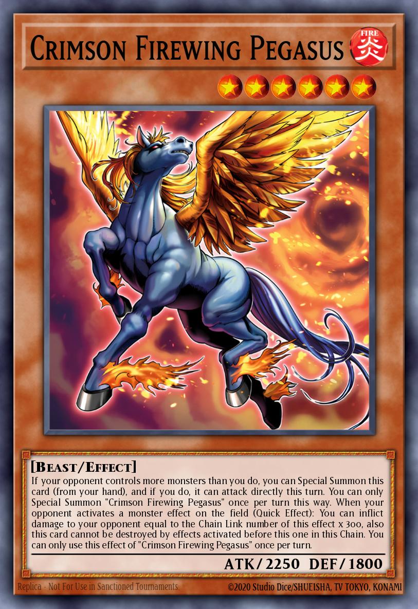 Card Image: Crimson Firewing Pegasus