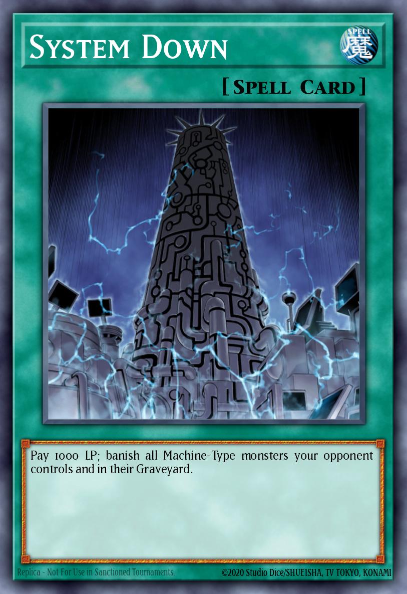 Card Image: System Down