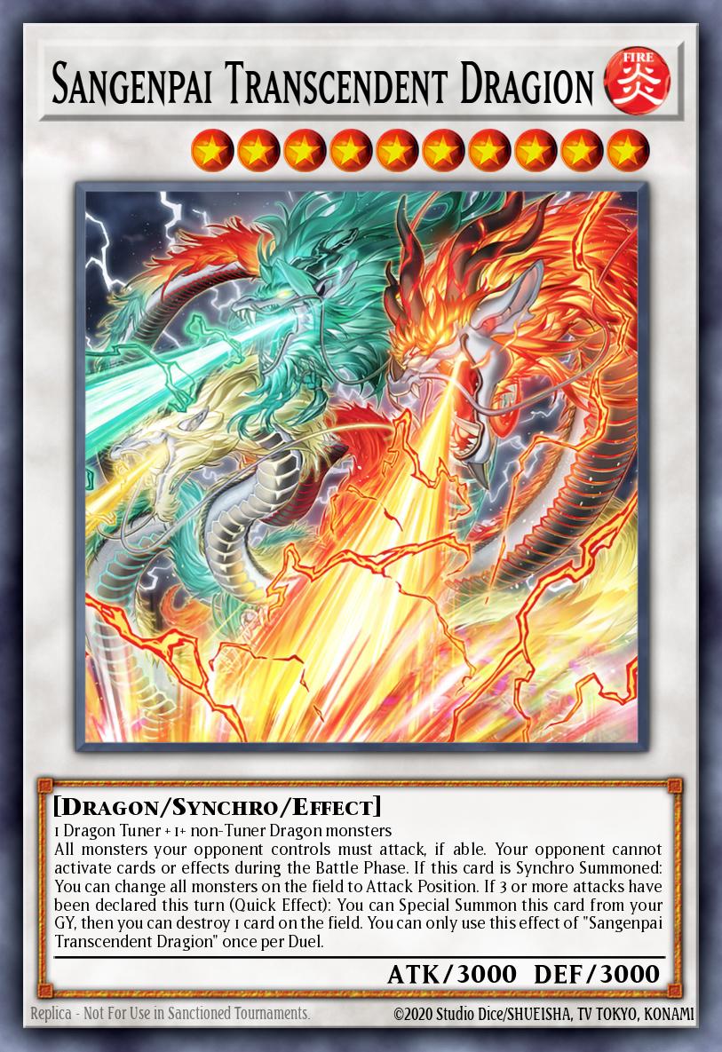 Card Image: Sangenpai Transcendent Dragion