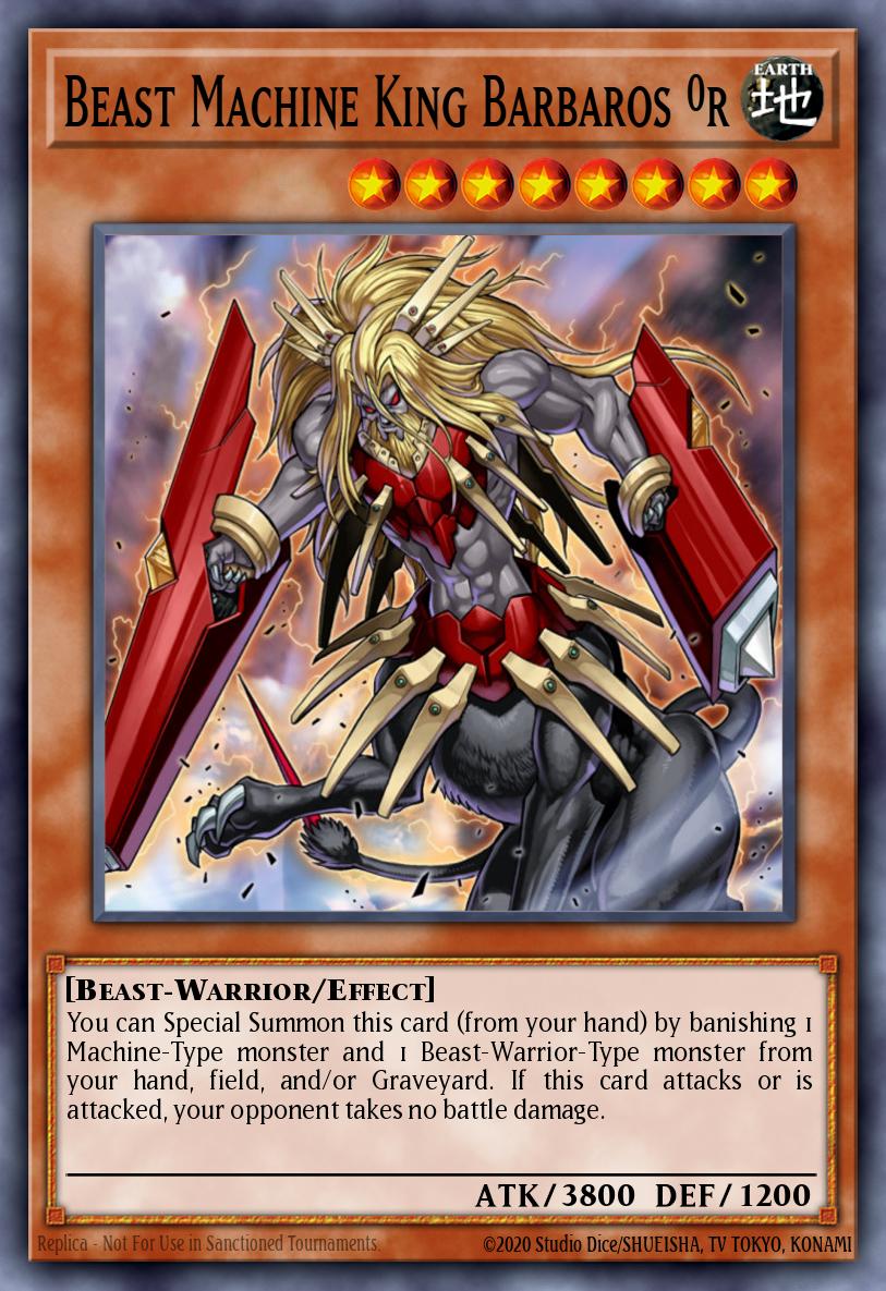 Card Image: Beast Machine King Barbaros Ür