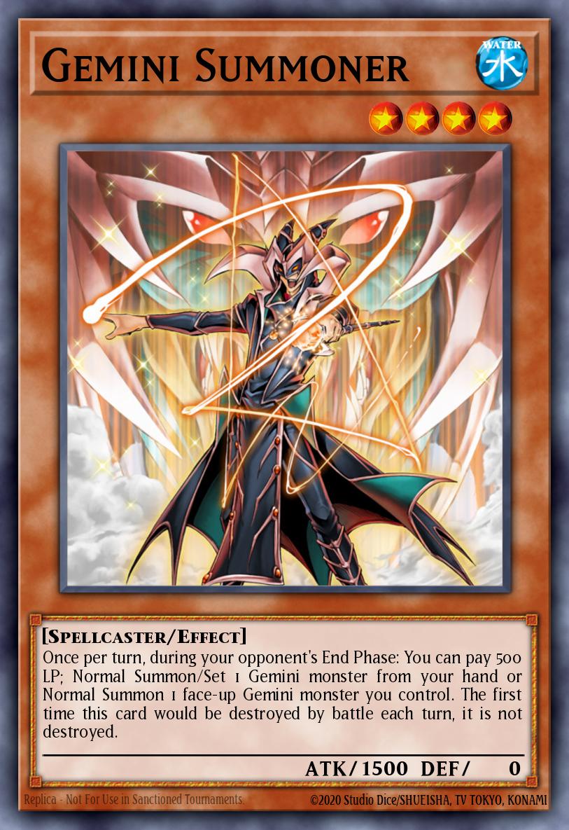 Card Image: Gemini Summoner