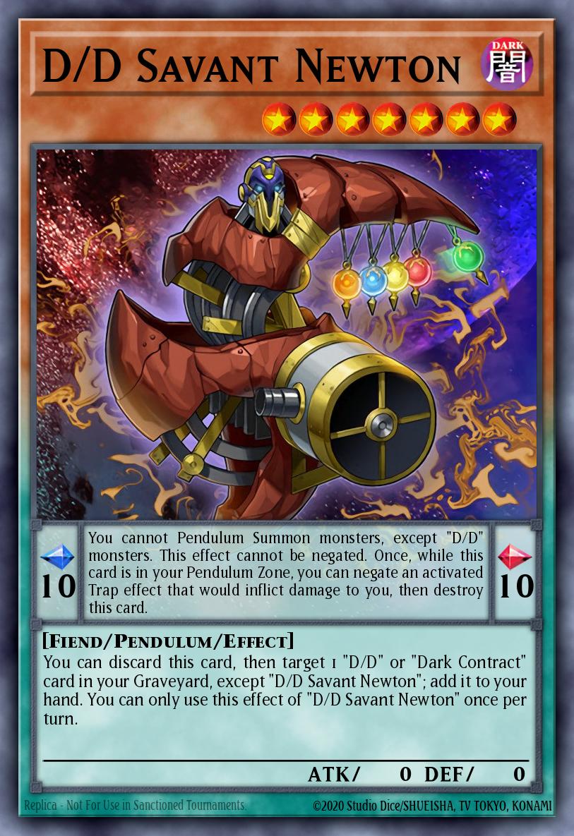 Card Image: D/D Savant Newton