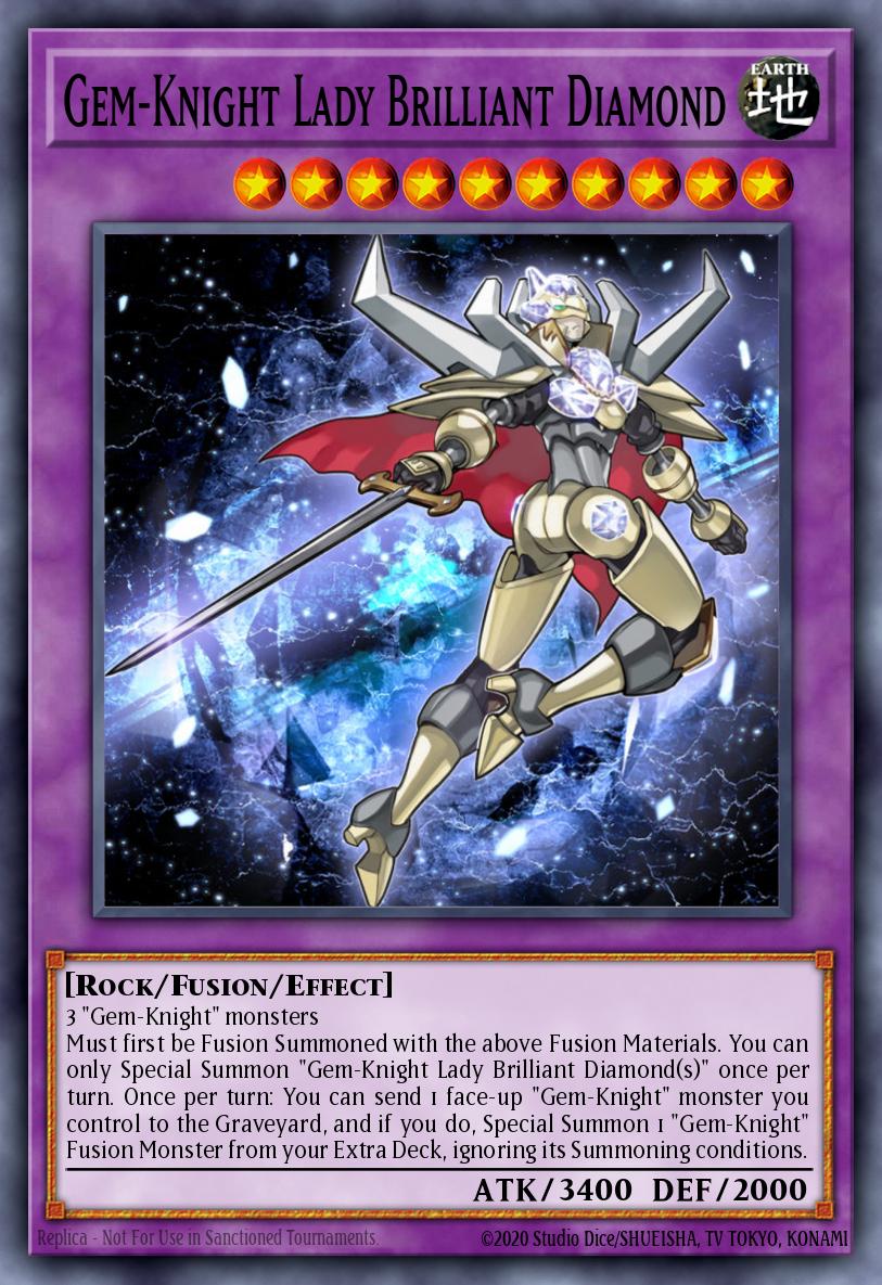 Card Image: Gem-Knight Lady Brilliant Diamond