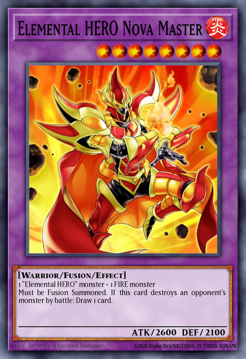 Card Image: Elemental HERO Nova Master