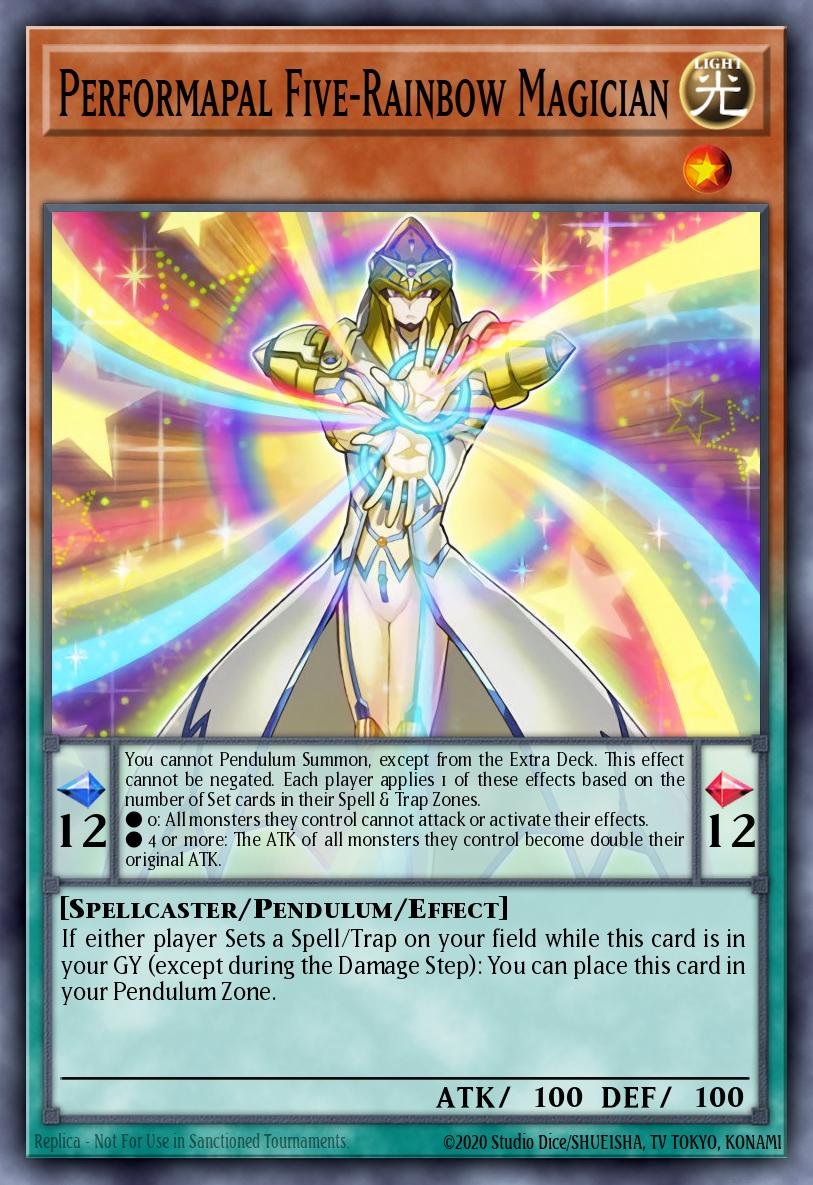 Card Image: Performapal Five-Rainbow Magician