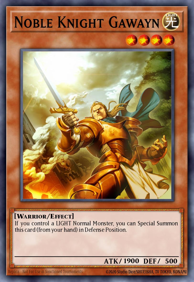 Card Image: Noble Knight Gawayn