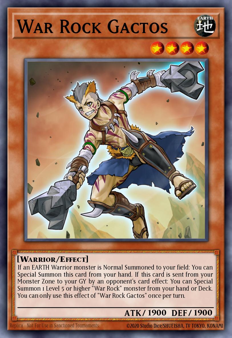 Card Image: War Rock Gactos