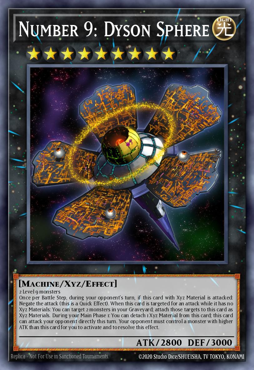 Card Image: Number 9: Dyson Sphere