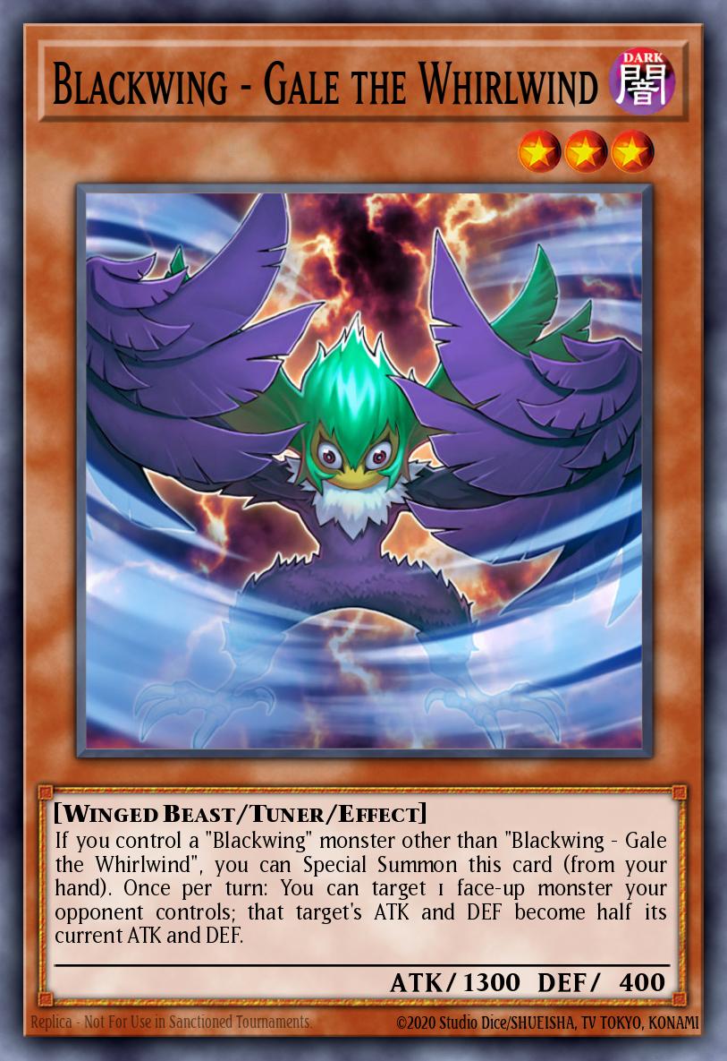 Card Image: Blackwing - Gale the Whirlwind