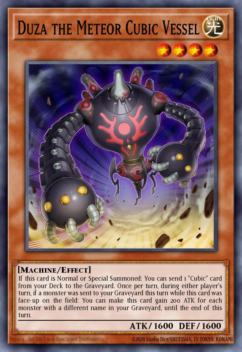 Card Image: Duza the Meteor Cubic Vessel