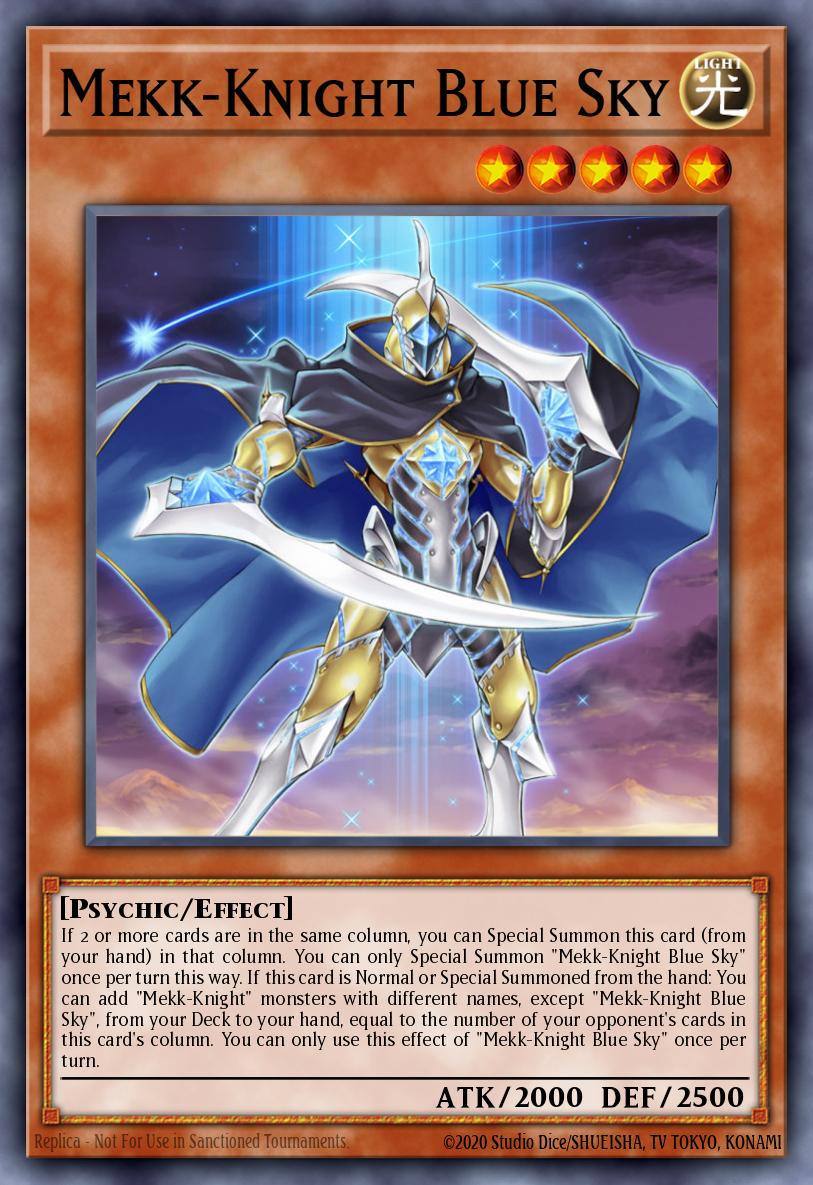 Card Image: Mekk-Knight Blue Sky
