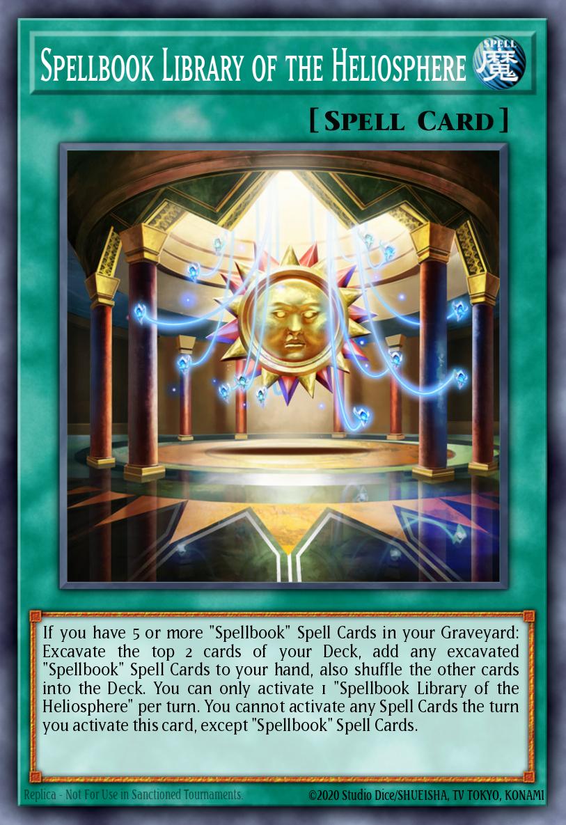 Card Image: Spellbook Library of the Heliosphere