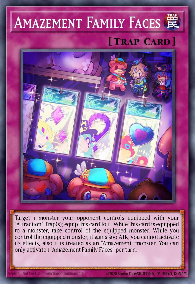 Card Image: Amazement Family Faces