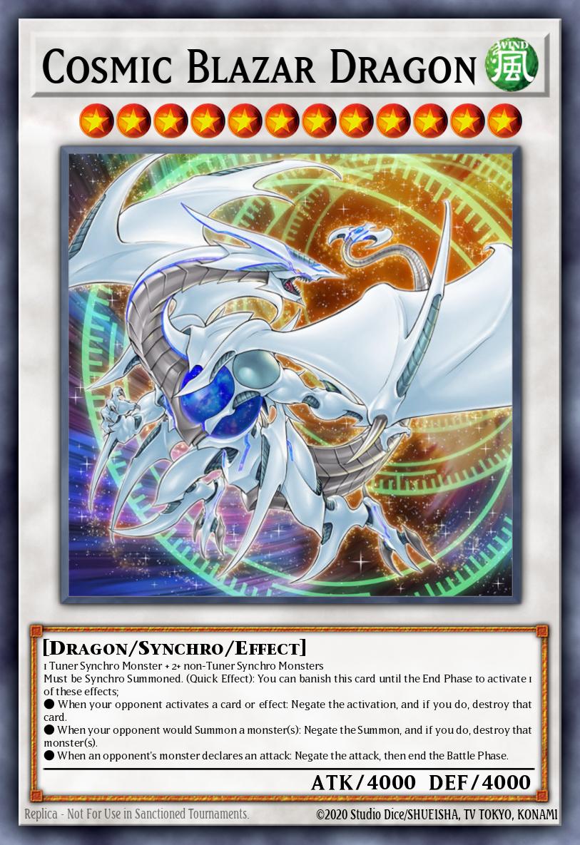 Card Image: Cosmic Blazar Dragon