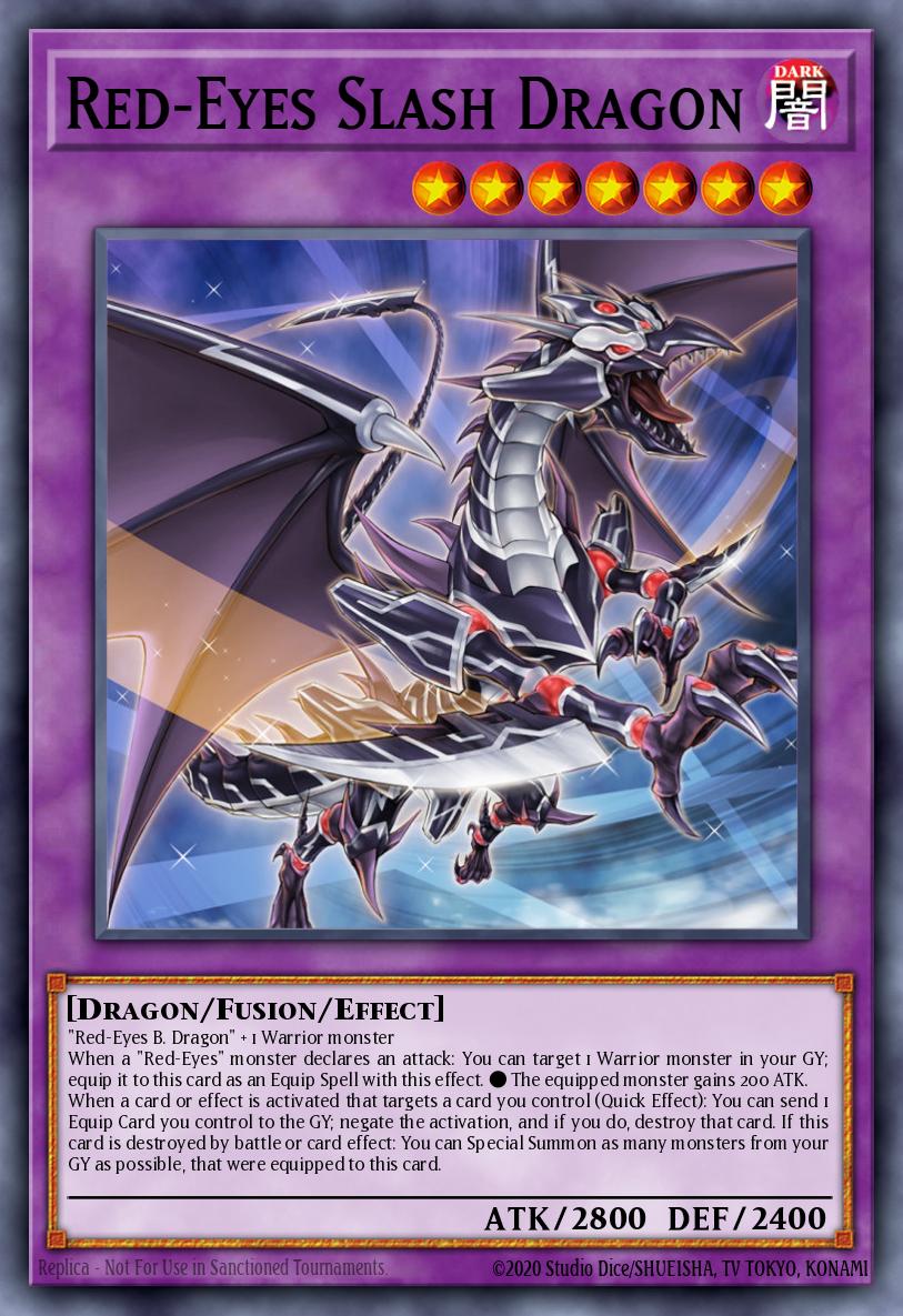 Card Image: Red-Eyes Slash Dragon