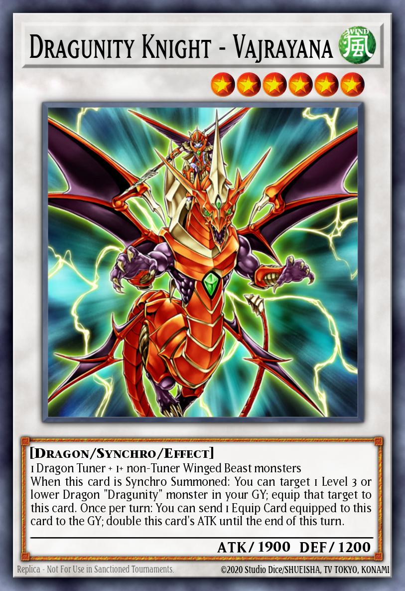 Card Image: Dragunity Knight - Vajrayana
