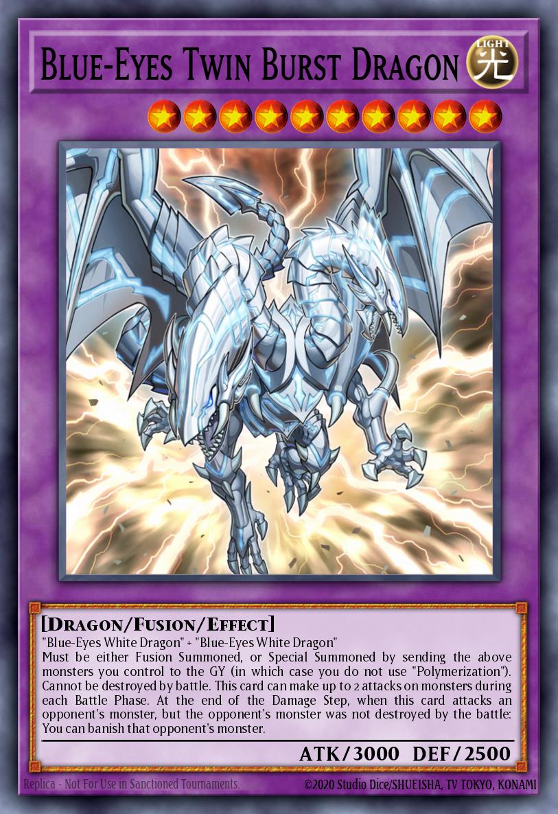 Card Image: Blue-Eyes Twin Burst Dragon