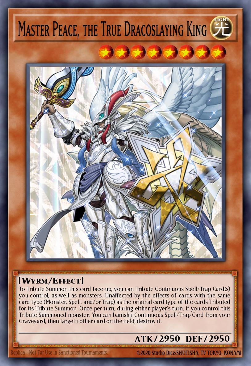 Card Image: Master Peace, the True Dracoslaying King