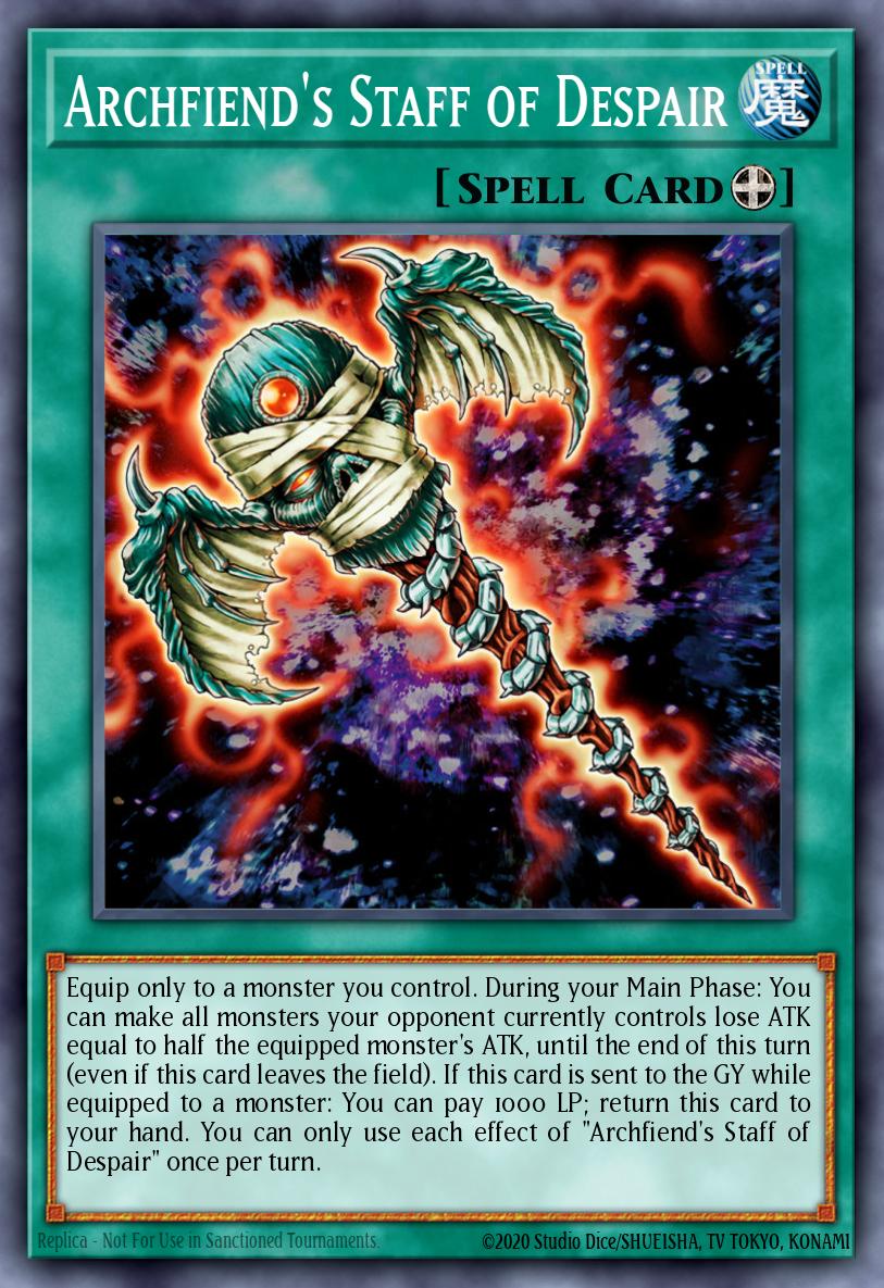 Card Image: Archfiend's Staff of Despair