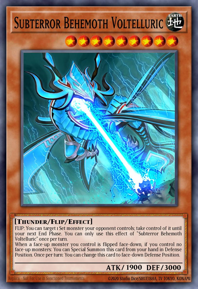 Card Image: Subterror Behemoth Voltelluric