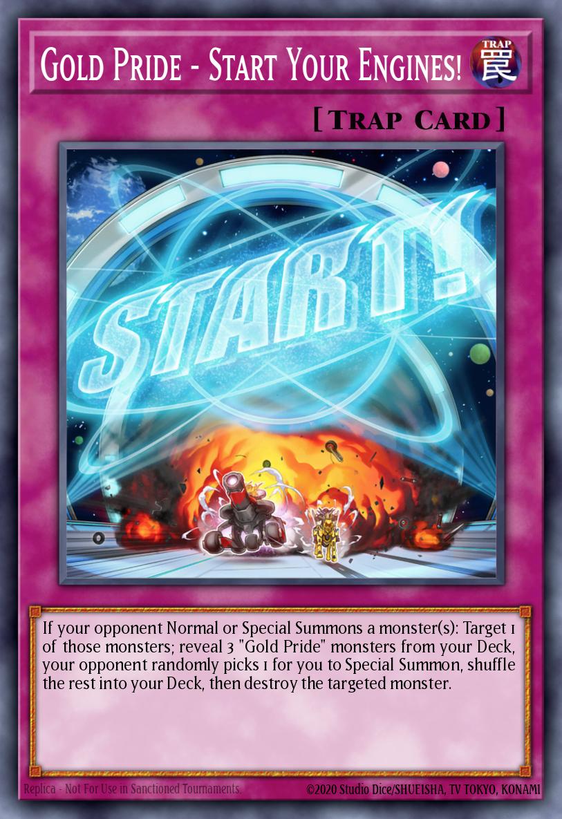 Card Image: Gold Pride - Start Your Engines!