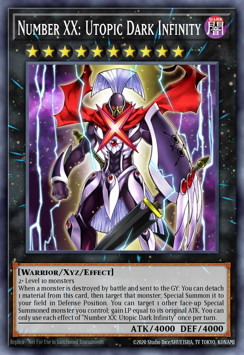 Card Image: Number XX: Utopic Dark Infinity