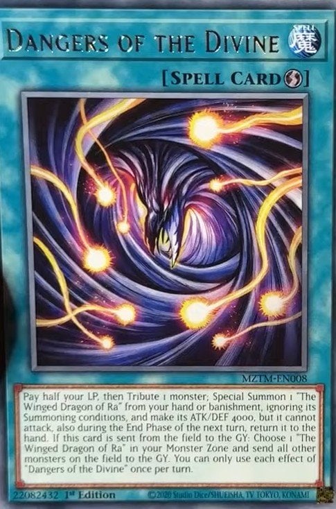Card Image: Dangers of the Divine