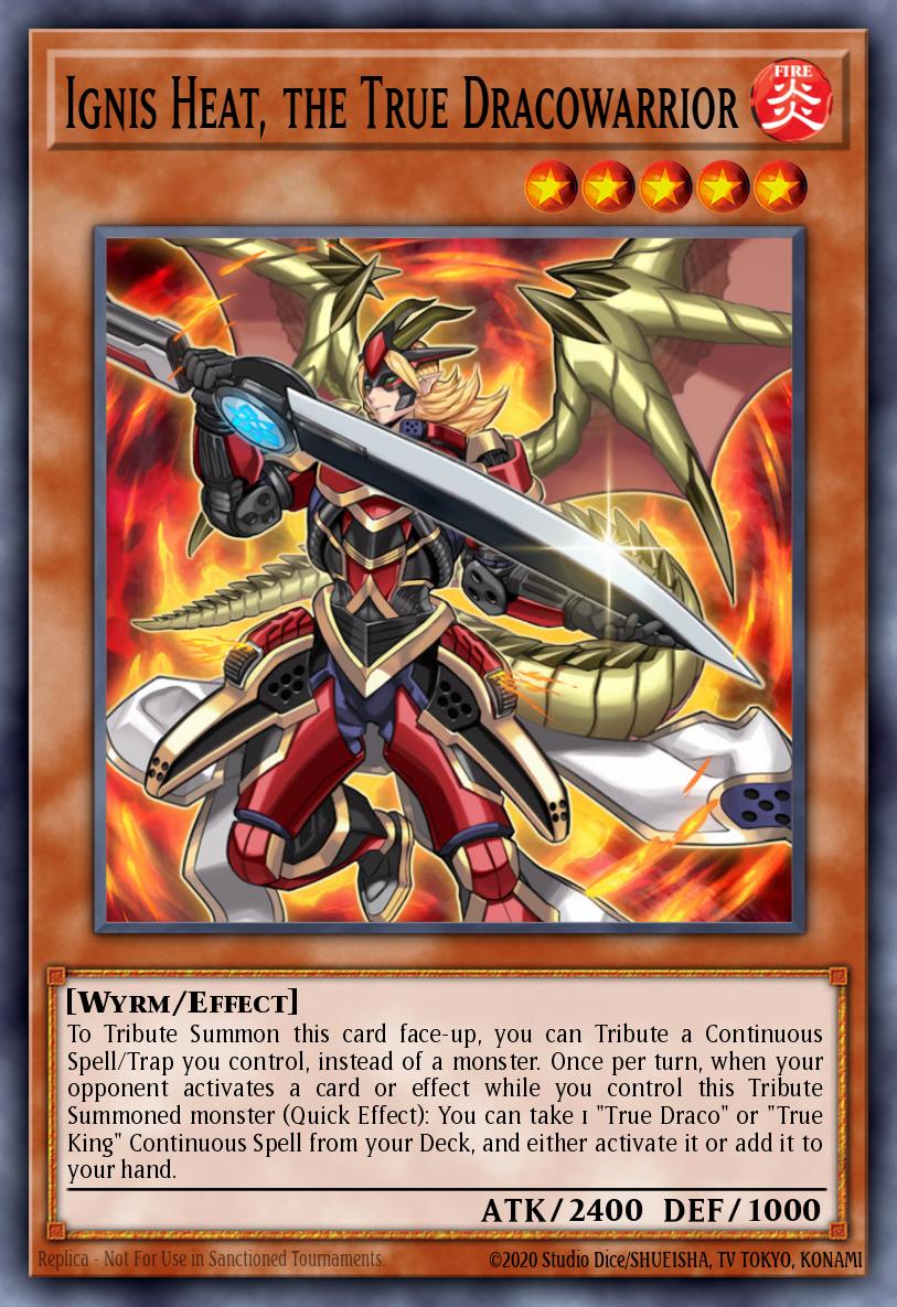 Card Image: Ignis Heat, the True Dracowarrior