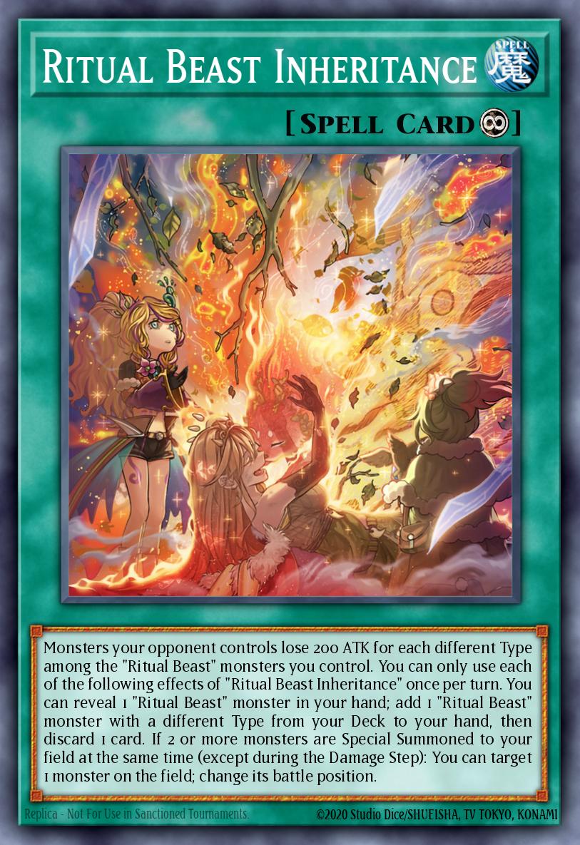 Card Image: Ritual Beast Inheritance