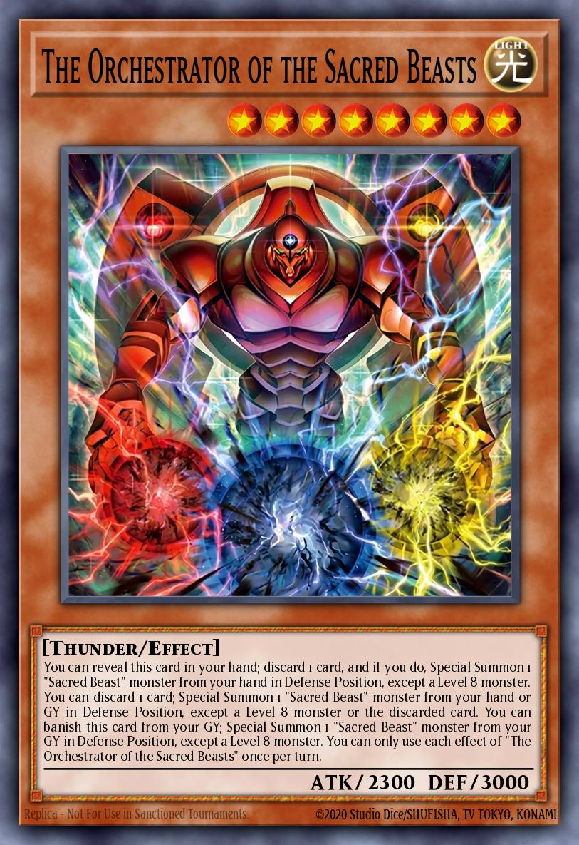Card Image: The Orchestrator of the Sacred Beasts