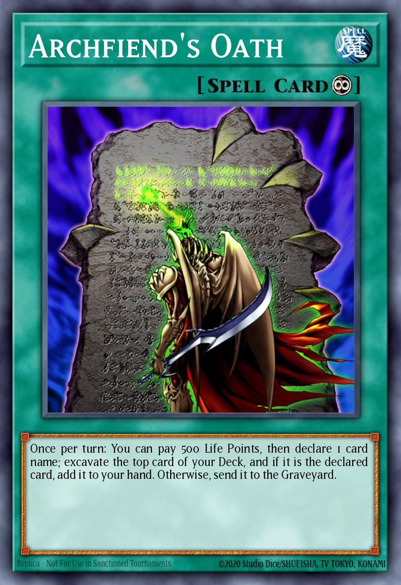 Card Image: Archfiend's Oath