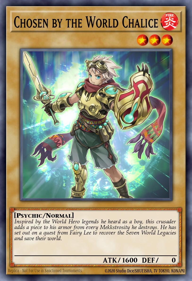 Card Image: Chosen by the World Chalice