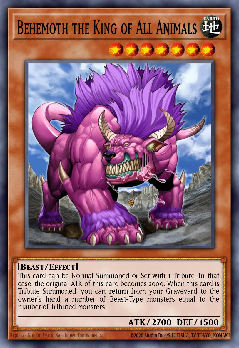 Card Image: Behemoth the King of All Animals