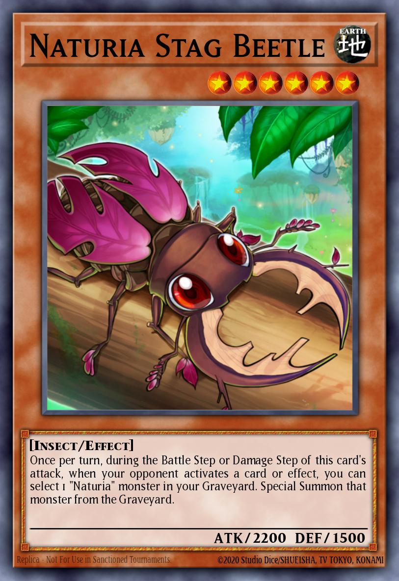 Card Image: Naturia Stag Beetle