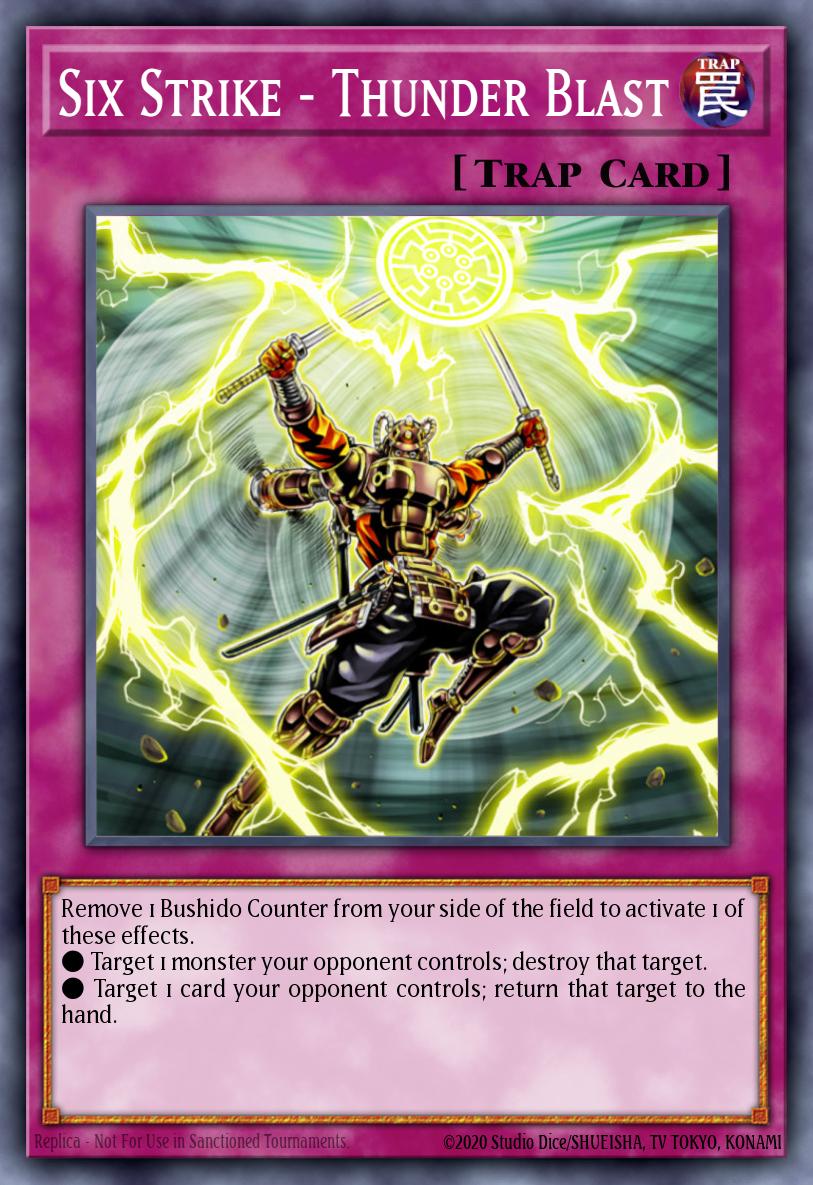 Card Image: Six Strike - Thunder Blast