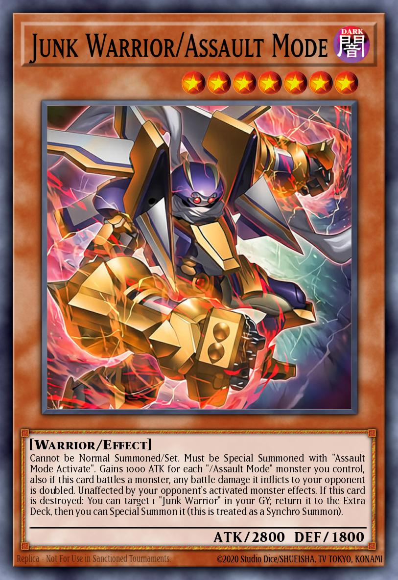 Card Image: Junk Warrior/Assault Mode