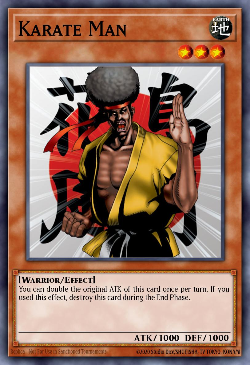 Card Image: Karate Man