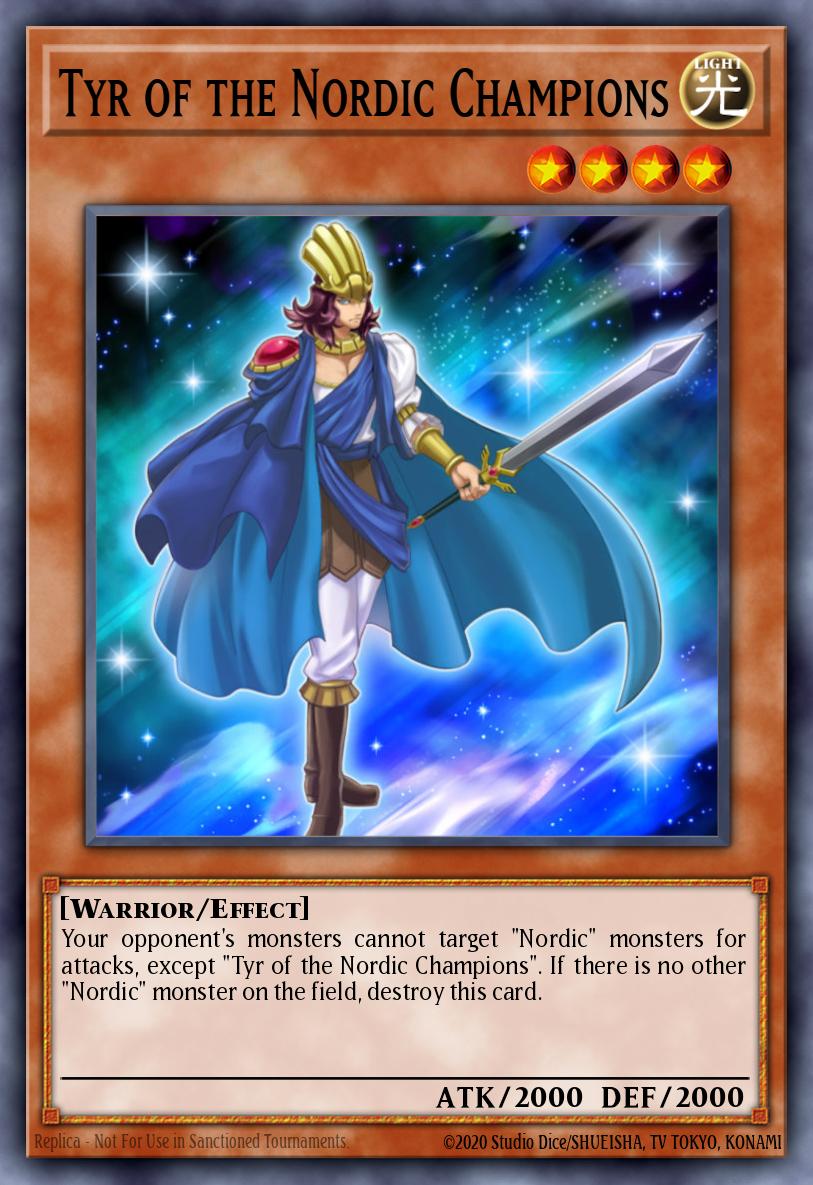 Card Image: Tyr of the Nordic Champions