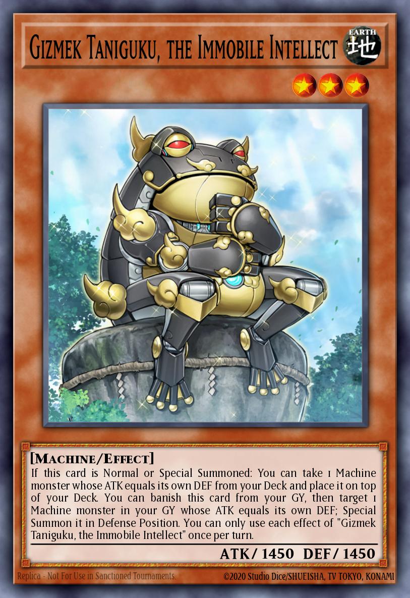 Card Image: Gizmek Taniguku, the Immobile Intellect